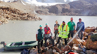 Apache 3 USV and the Glacial Lake Outburst Floods Modeling in Tajikistan