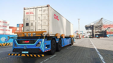 Autonomous vehicles and CHCNAV’s CGI-610 system improve efficiency, safety, and trade through advanced technology