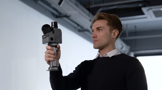 Scanner SLAM portable CHCNAV pour les levés à l'intérieur des bâtiments