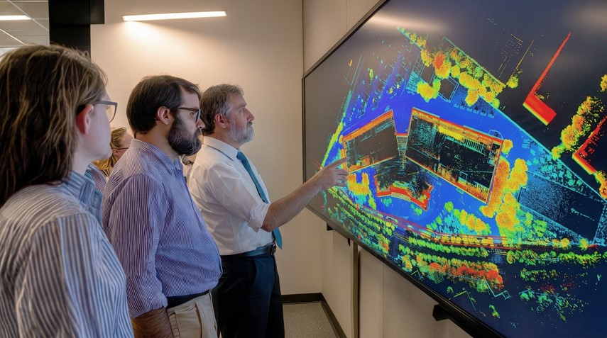 Integrated spatial technologies combining positioning, LiDAR, and 3D mapping.