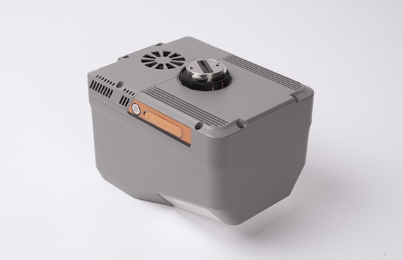 AlphaAir 6 montado no UAV X500 durante uma missão de cartografia urbana