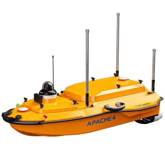 APACHE 4: Multibeam and ADCP USV for hydrological studies.