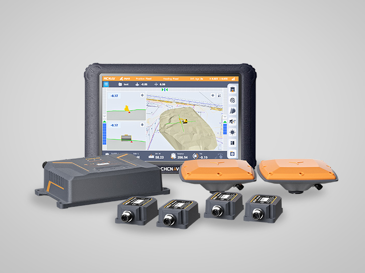 Sistema de control de la máquina TX73 para guiar la excavadora en tiempo real 