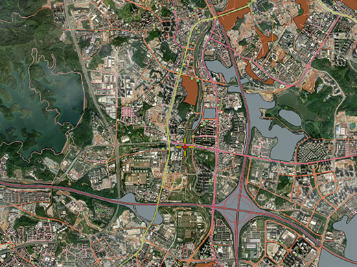 CHC Navigation GNSS equipment for accurate topographic surveying and mapping