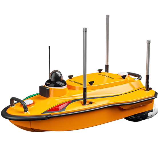 APACHE 3 PRO: Single-beam USV for flow and depth measurements.