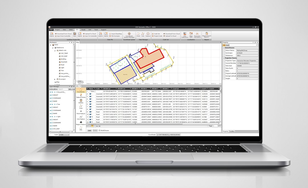 CHCNAV CGO Post processing software