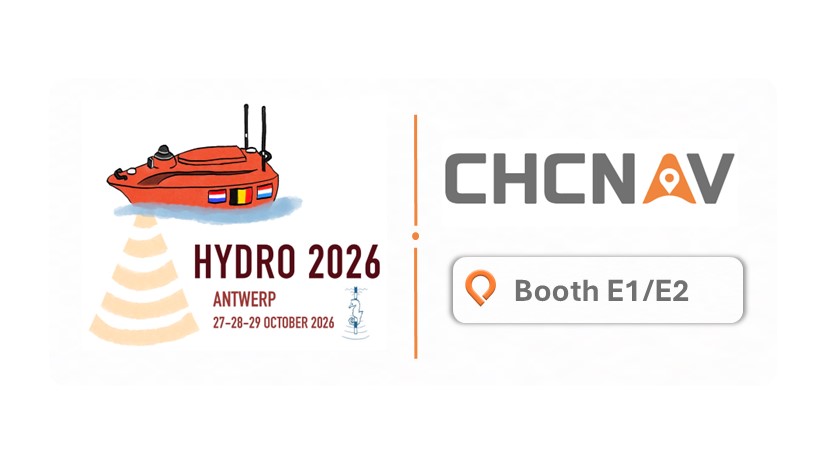 Soluciones de levantamiento hidrográfico de CHC Navigation en Hydro 2026.