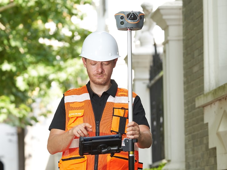 Receptor Visual-LiDAR GNSS RTK ViLi i100 para topografía y cartografía