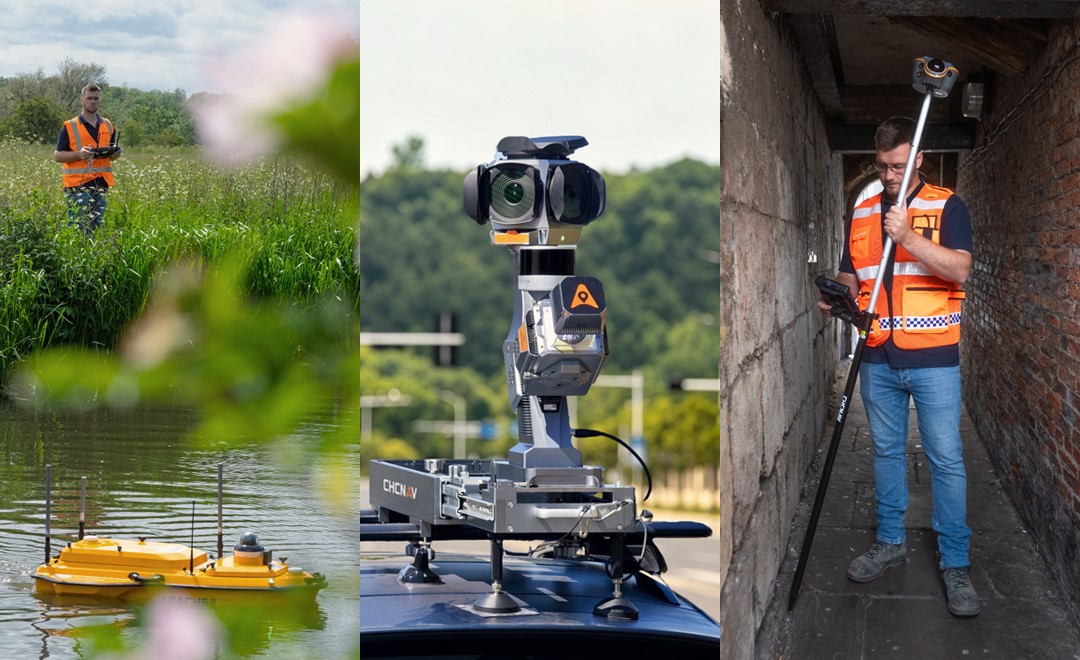 Tecnologias de recolha de dados geoespaciais: APACHE 4, AU20MMS e ViLi i100.