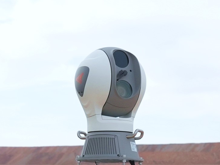 CHCNAV S100 HawkEye Camera at mine site